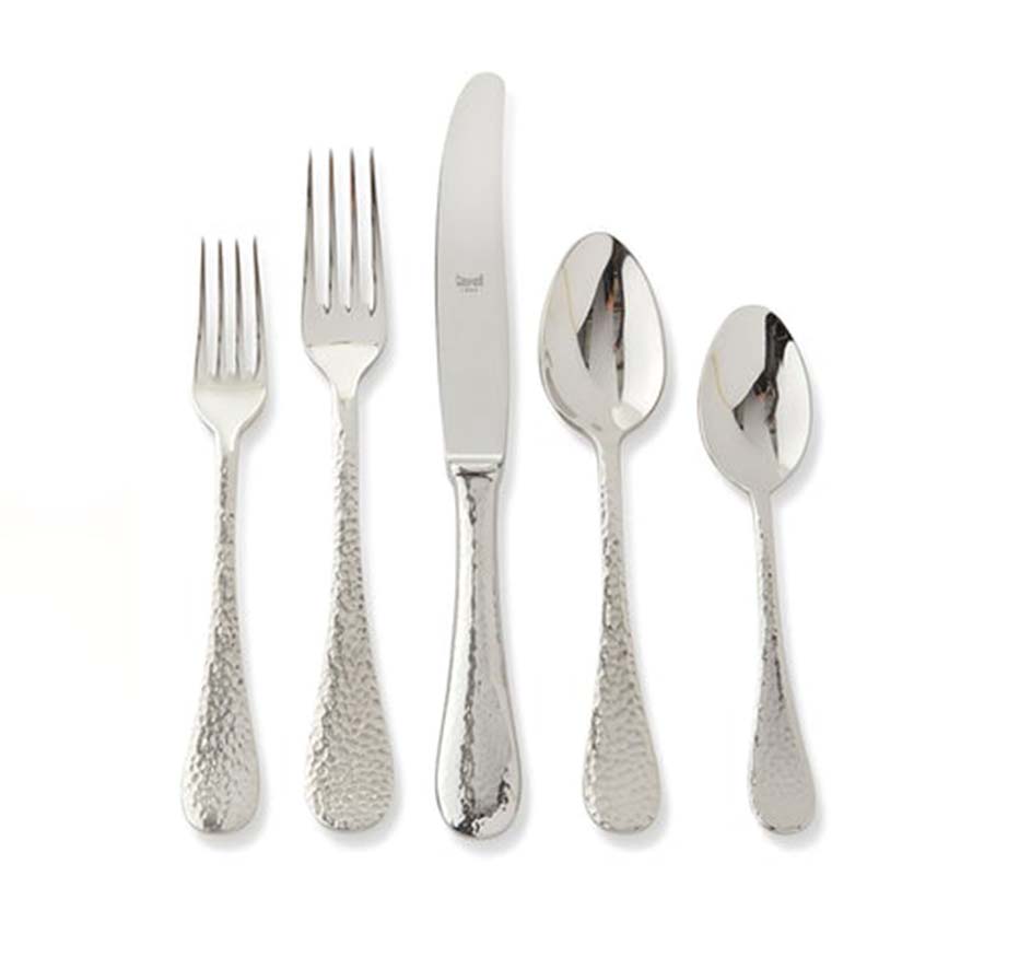 Epoque 5-Piece Flatware In Pewter