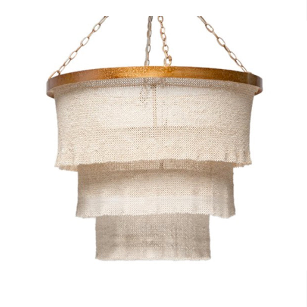 Patricia Coco Beads Chandelier in Gold