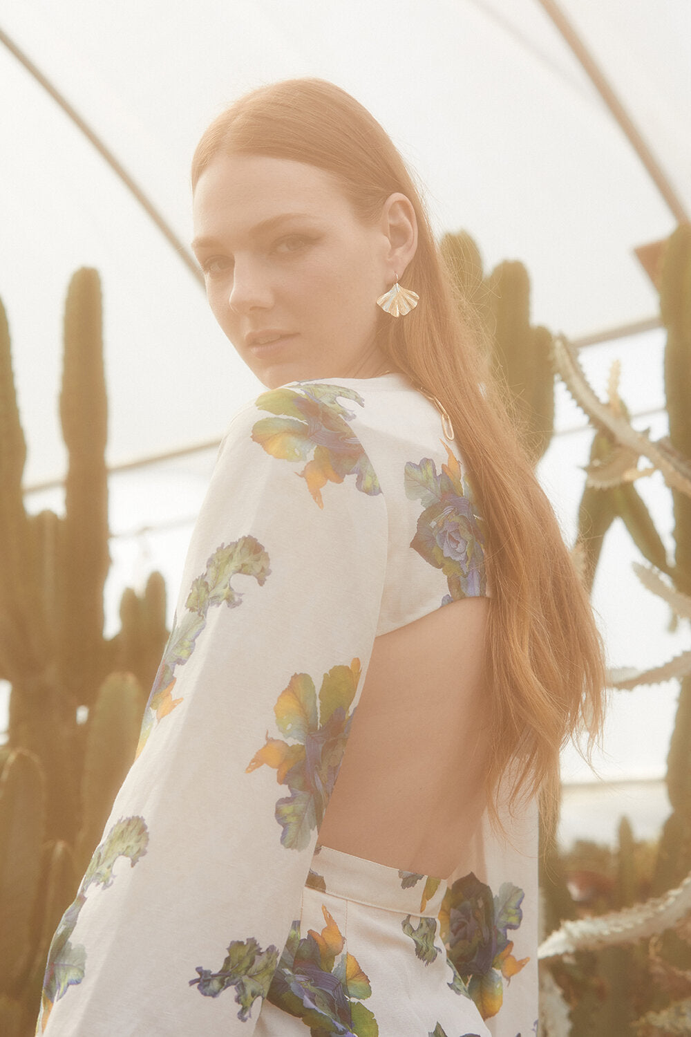 Gingko Leaf Earrings