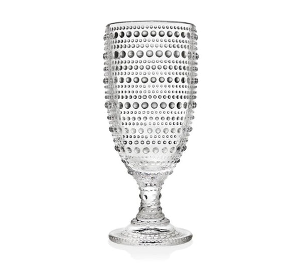 Hobnail Iced Beverage in Clear