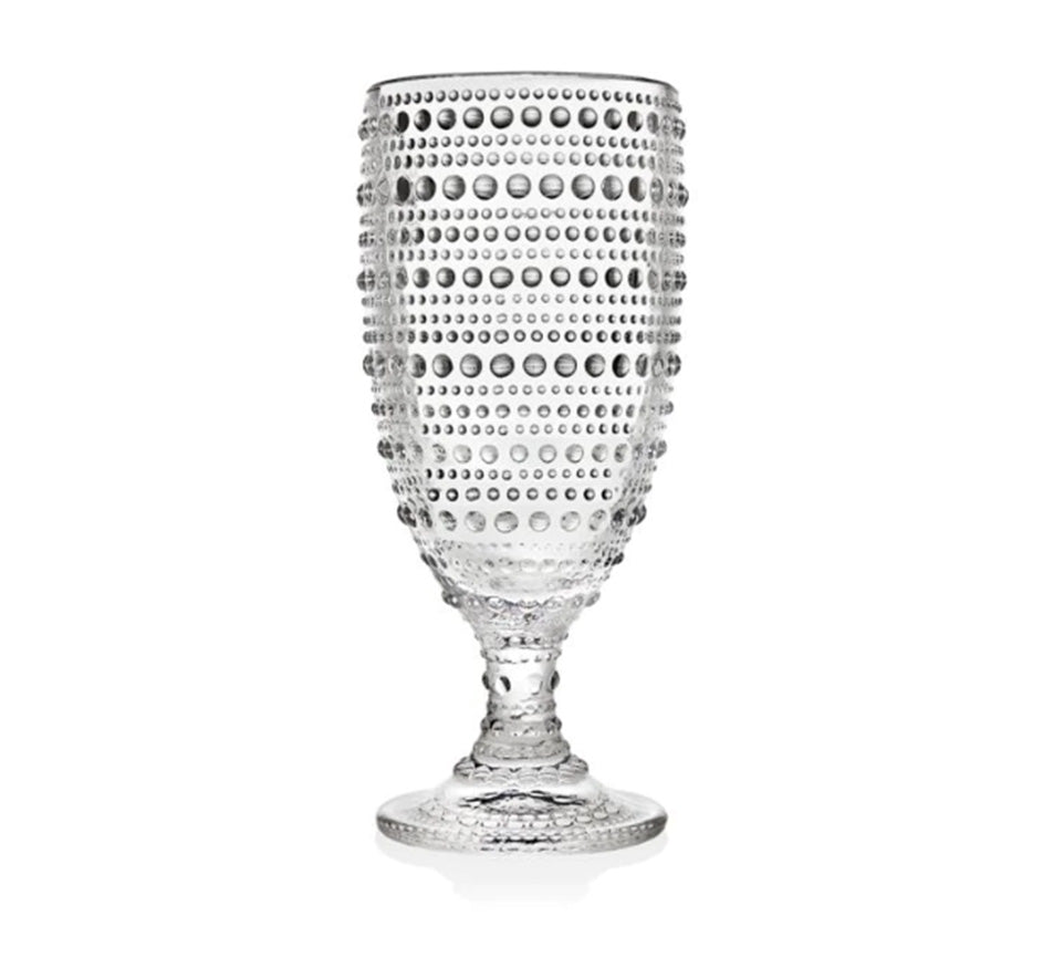 Hobnail Iced Beverage in Clear