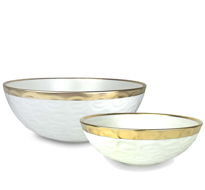 Truro Bowl Collection in Gold (Available in 2 Sizes)