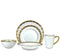Truro Dinnerware Collection in Gold