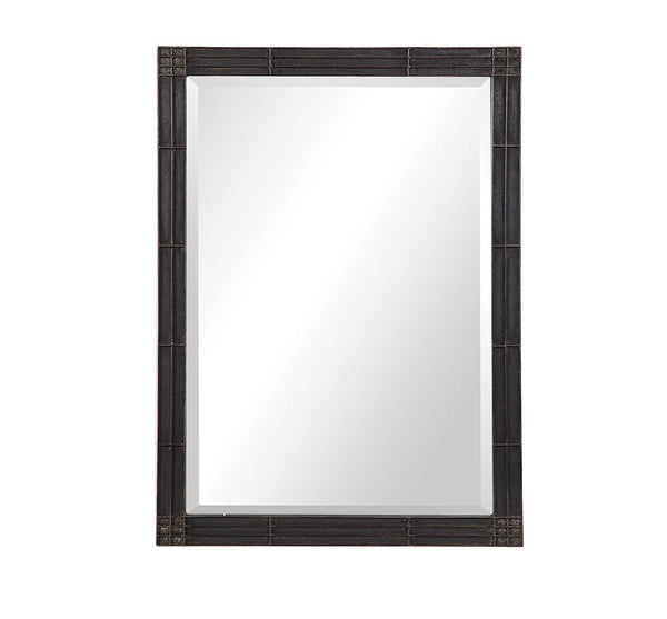 Geometric Iron Mirror 25x35
