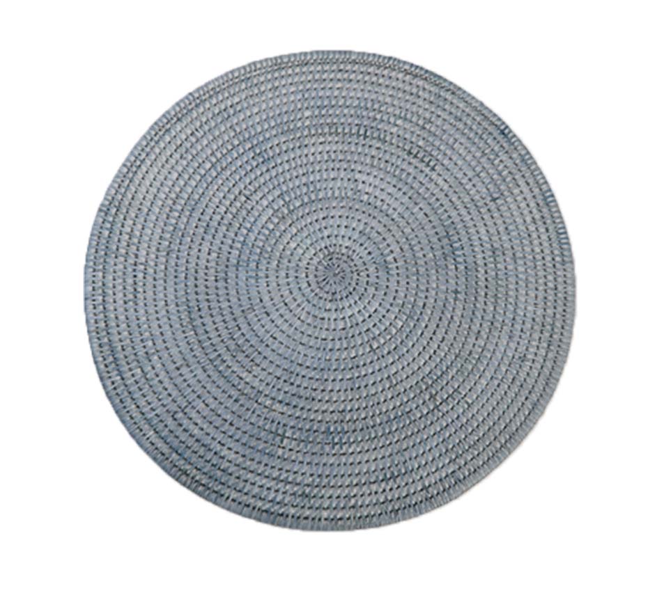 Rattan Round Placemat (Sold in a set of 4 and available in 2 finishes)