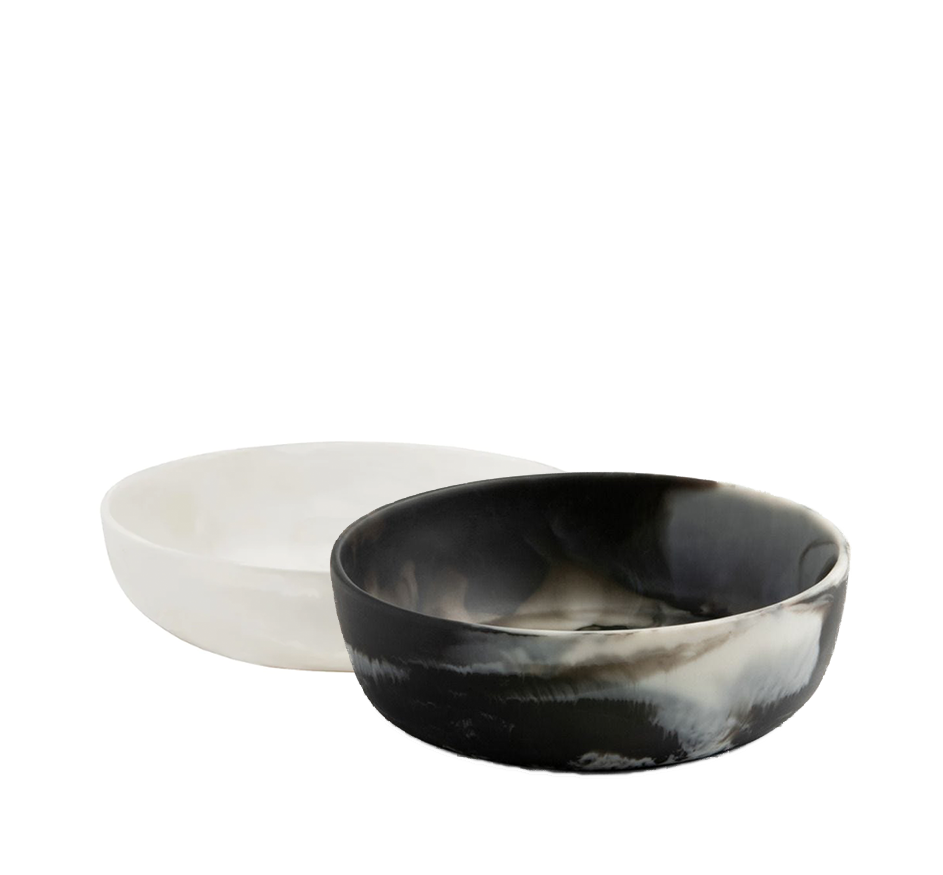 Small Hugo Serving Bowl (Available In White & Black)