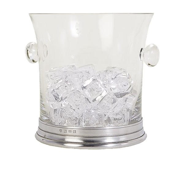 Crystal Ice Bucket With Handles