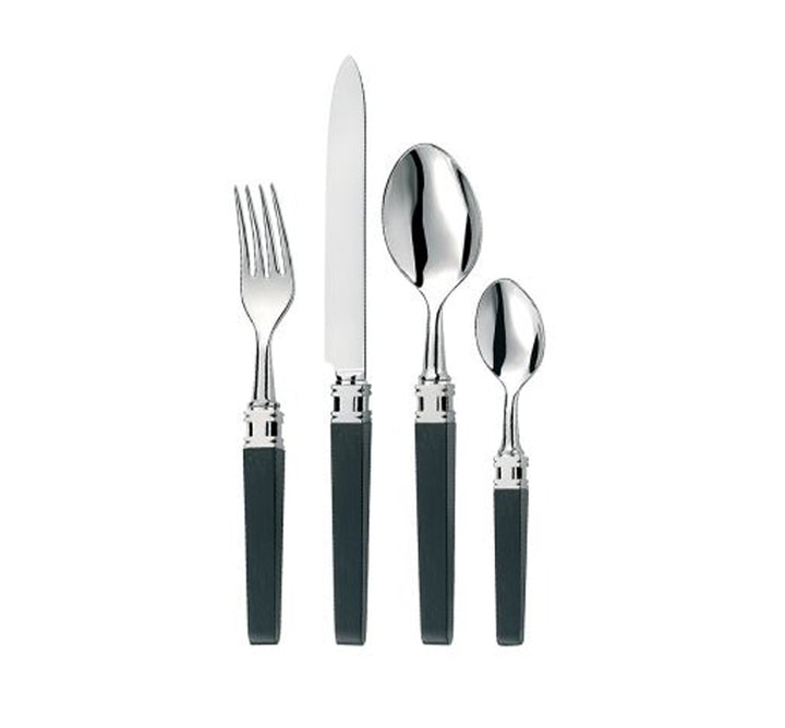 Ingrid 5 Piece Flatware In Ebony