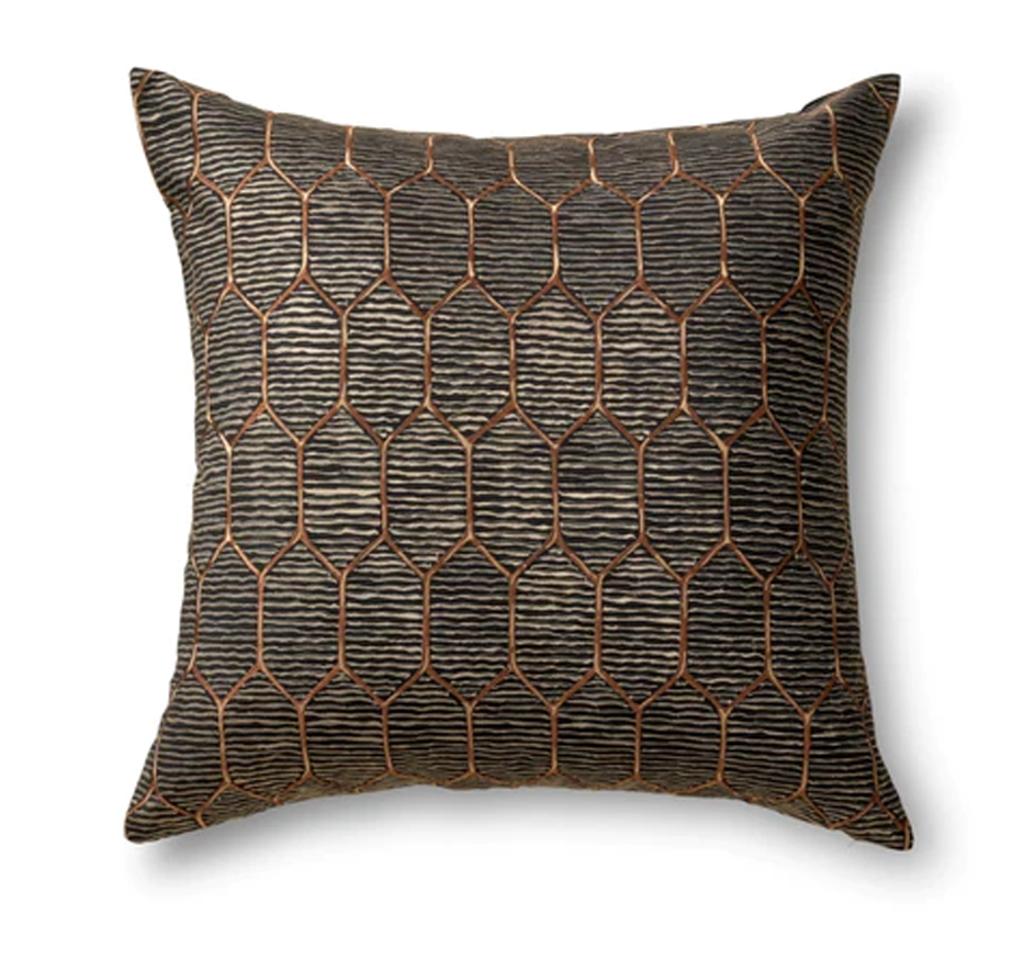 Inro Pillow In Charcoal 24X24