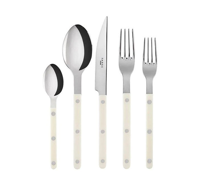 Bistro 5 Piece Flatware (Available in 3 Colors)