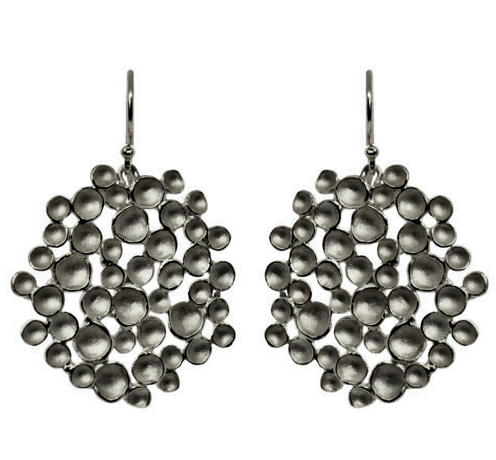 CHAMPAGNE POD EARRINGS LARGE (AVAILABLE IN 2 FINISHES)