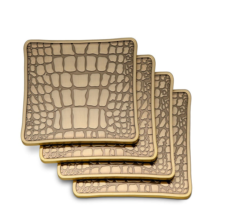 Crocodile Coaster Set