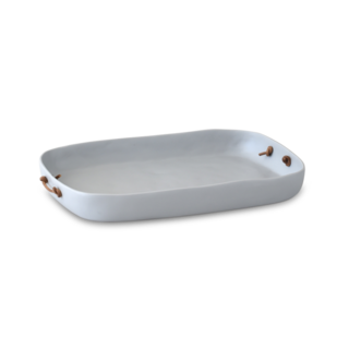 Extra Large Tray With Leather Handles (Available in 4 Colors)