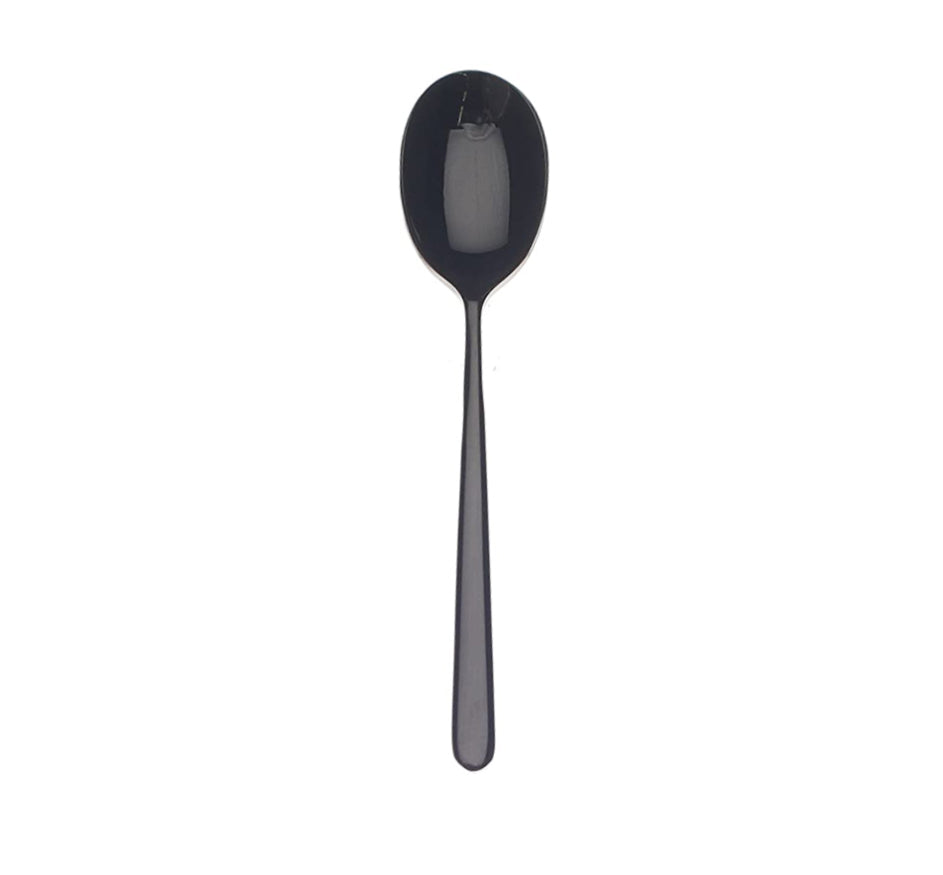 Moka Coffee Spoon in Linea Oro Nero