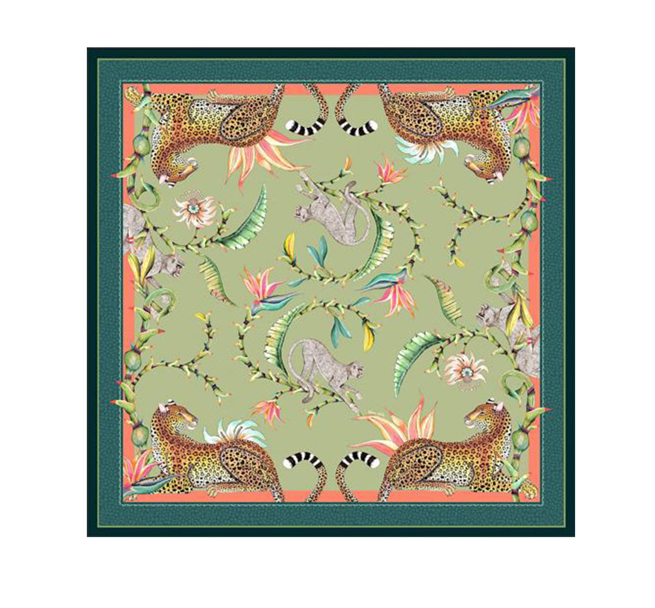 Monkey Paradise Tablecloth in Delta (Available in 4 Sizes)