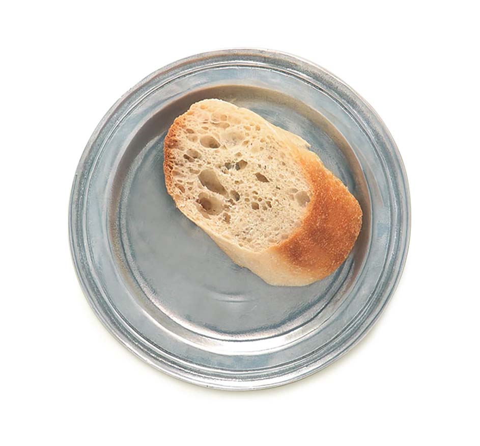 Narrow Rim Bread Plate