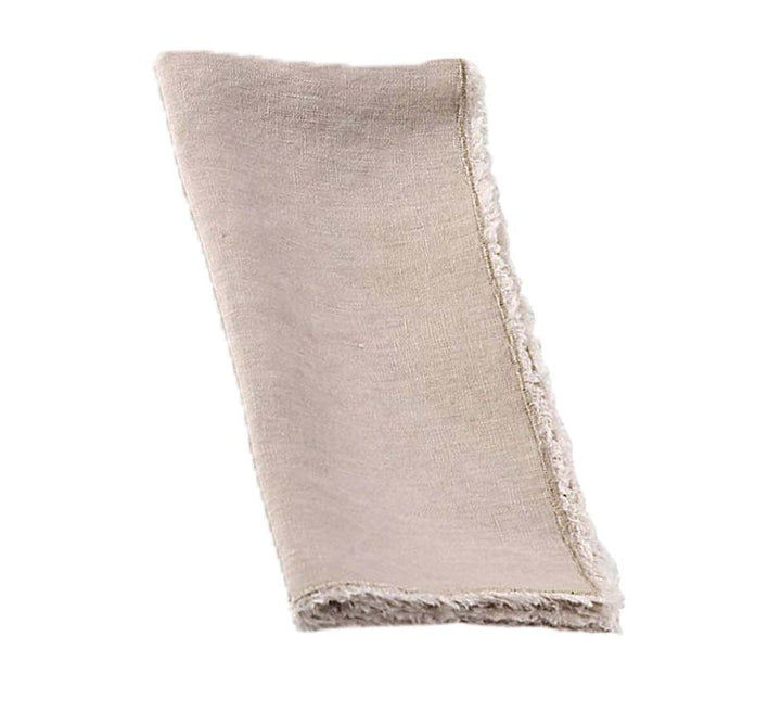 Stone Washed Fringe Napkins