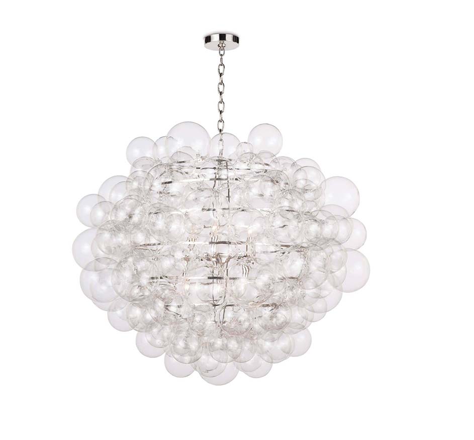 NIMBUS GLASS CHANDELIER