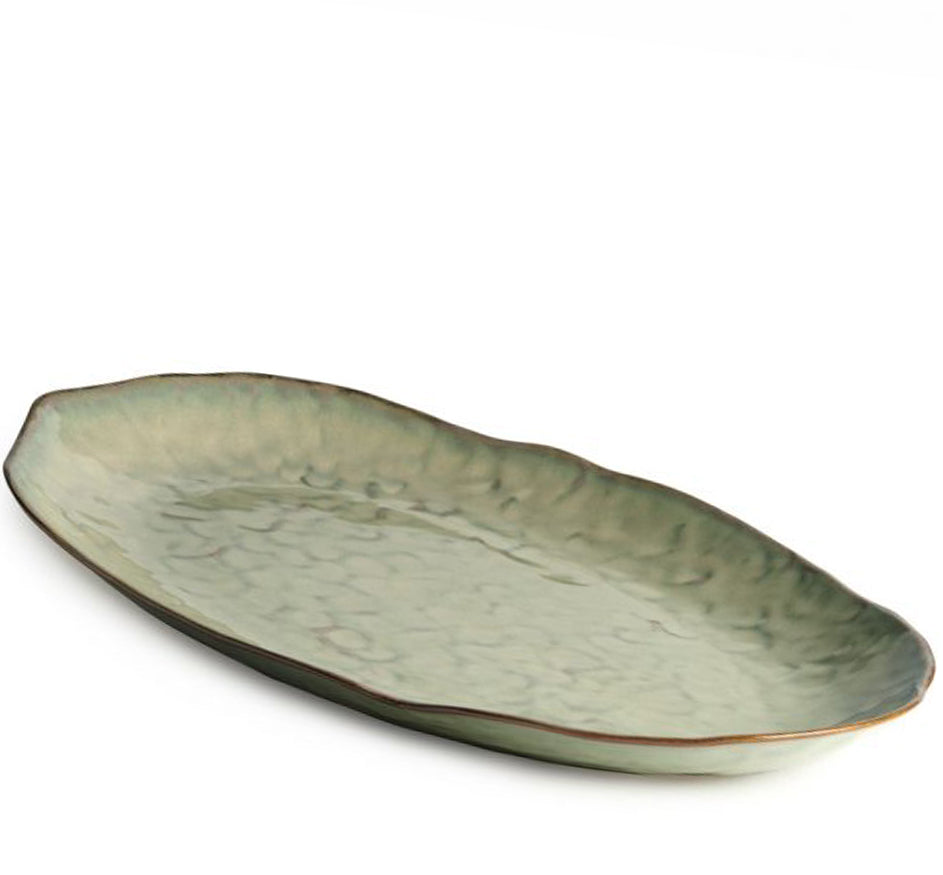 Burlington Large Oval Platter in Moss Glen