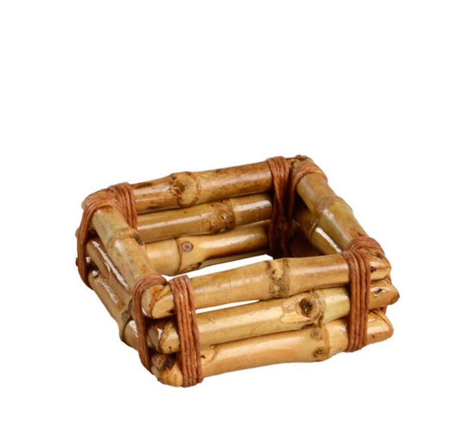 Bamboo Napkin Ring (SET OF 4)