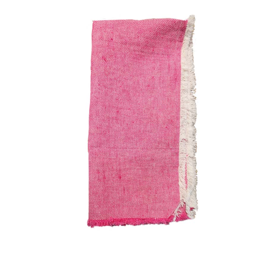 Fringed Edge Napkin (Available in 11 Colors)