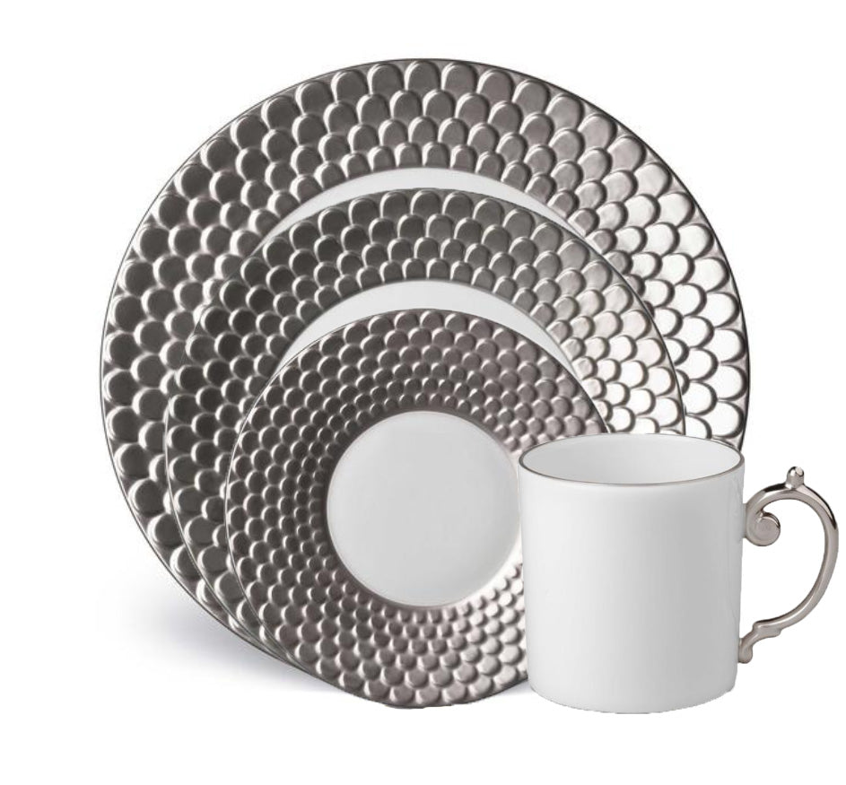 Aegean Dinnerware Collection in Platinum