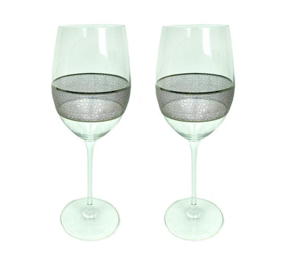 Panthera Platinum Glassware Collection (Sold in Sets of 2)