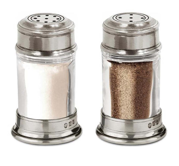 Pewter Salt & Pepper Shakers