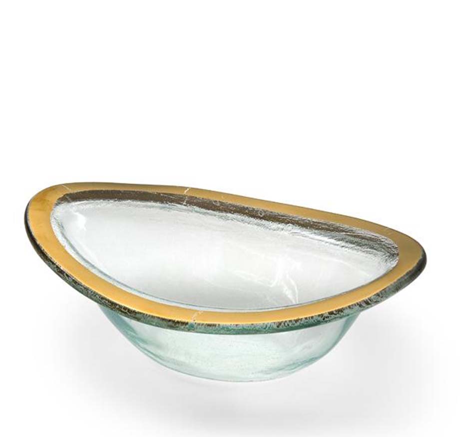 Roman Antique Sauce Bowl in Gold