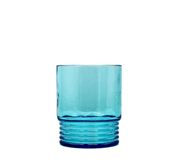 Santorini Acrylic Glassware Collection in Teal