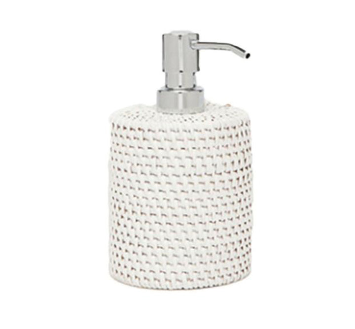 Dalton Bath Collection in White Rattan