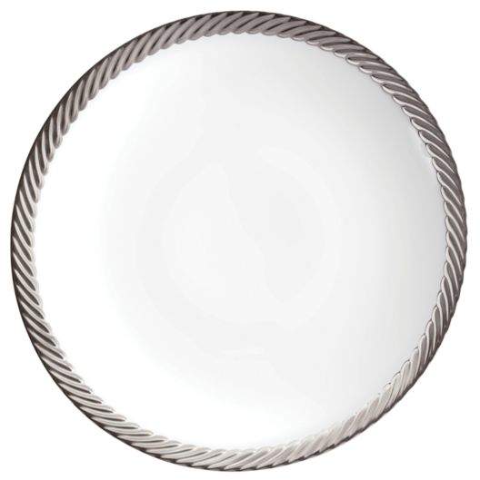 Corde Dinnerware Collection in Platinum