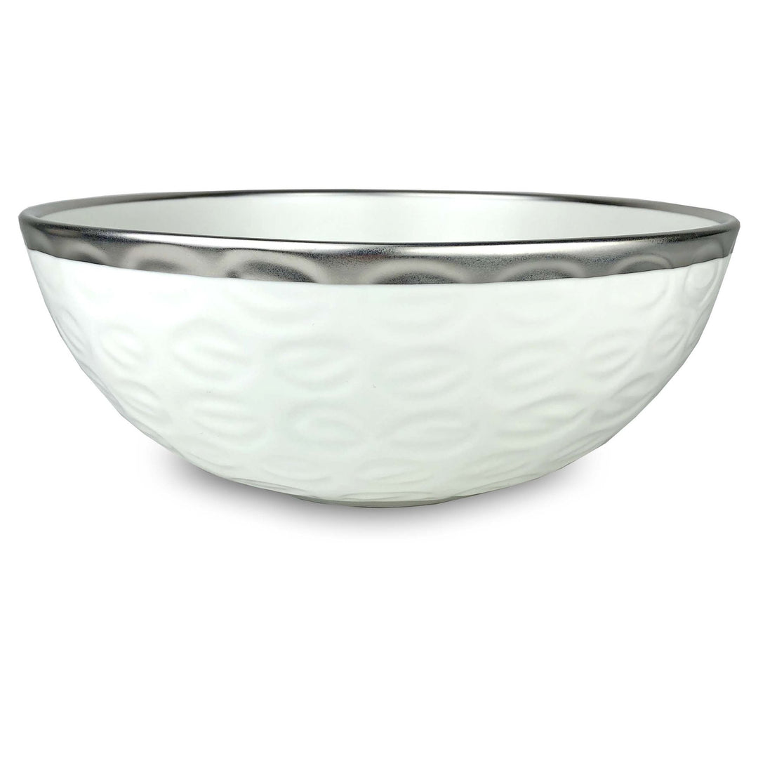 Truro Bowl Collection in Platinum (Available in 2 Sizes)