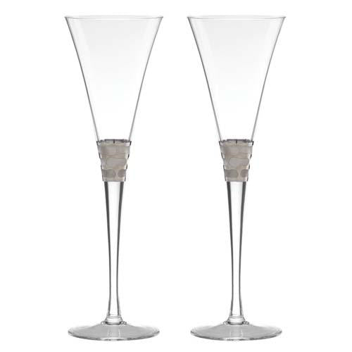 Truro Glass Drinkware Collection in Platinum