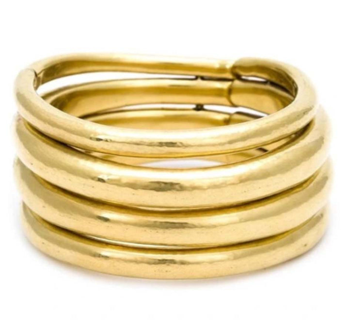 Four Hinged Bangle